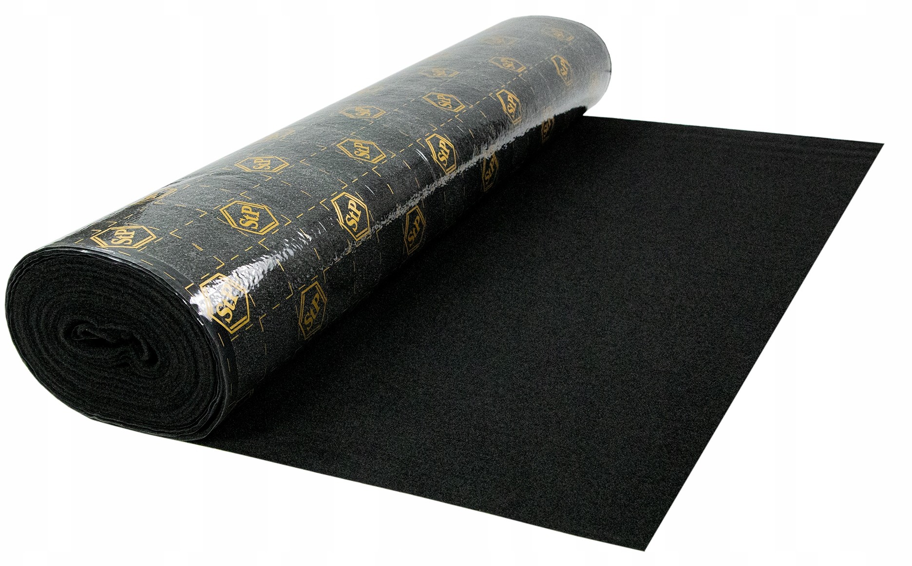 STP Wykładzina samoprzylepna Czarny dywan 10m2