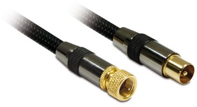 Metronic 419005 antena kabel (wtyczka, 1,5 m) Czarny 419005