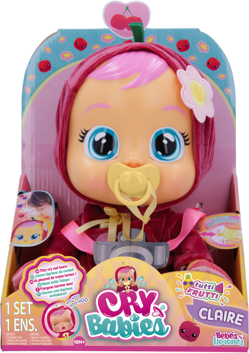 Tm Toys Cry Babies Tutti Frutti Lalka Claire IMC081369 IMC081369