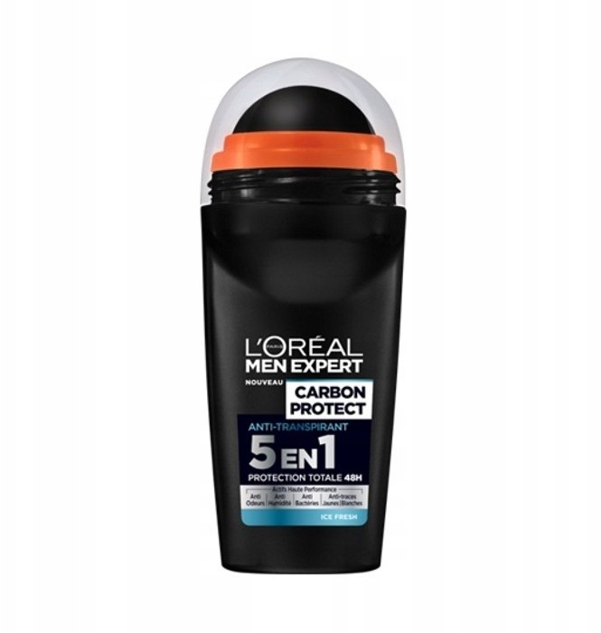 Antyprespirant w kulce L'oreal Men Carbon 5w1 50ml