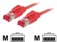 Tecline 71825R Category 6 A Patch kabli Ethernet (S/FTP, PIMF, EIA/TIA, Class EA, 25 m) Czerwony 4048889013342