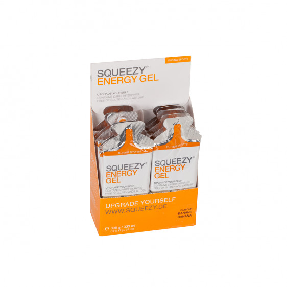 Squeezy Żel Energetyczny 33 g Cytryna 12+1 gratis