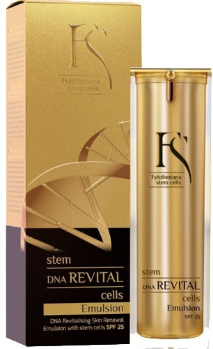 Fytofontana Stem Cel DNA Revital Emulsja Emulsja komórki macierzyste do regeneracji skóry i rewitalizacji DNA SPF 25 30