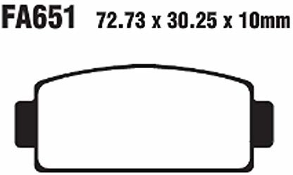 EBC R1165100 okładziny hamulcowe EBC219248