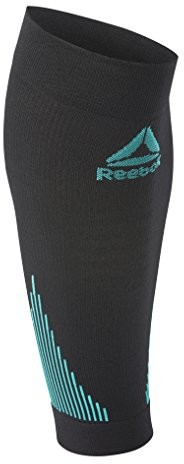 REEBOK Knitted Compression Calf kompresji M-Sleeve, Black, M RRSL-15334
