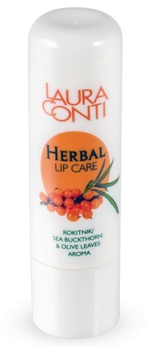 Laura Conti Herbal odżywczy balsam do ust wzbogacony ekstraktem z rokitnika 697A-721B6_20180514153141