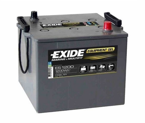 Exide EQUIPMENT GEL ES1200 110Ah 560 A P+