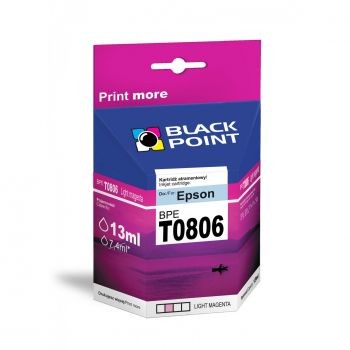 BlackPoint BPET0806 zamiennik Epson T0806 foto czerwony BPET0806