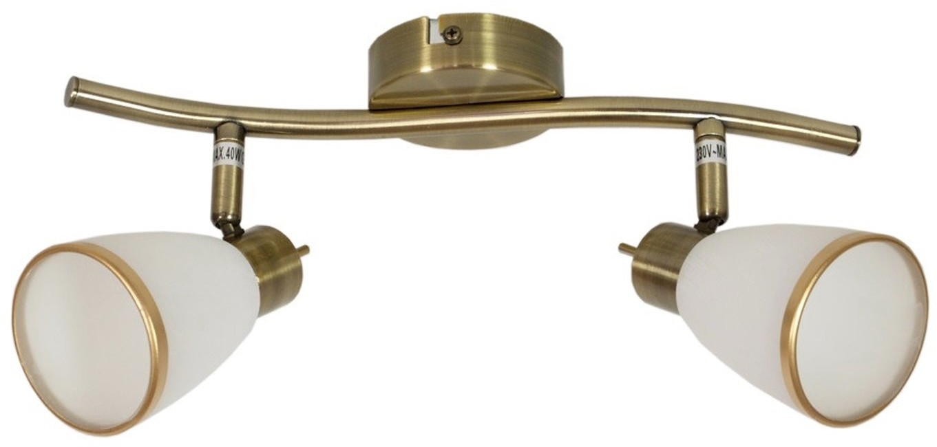 Candellux Listwa Regent II patyna 2x40 W G9