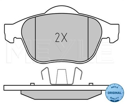 Wulf Gaertner Autoparts Zestaw klocków hamulcowych, hamulce tarczowe Wulf Gaertner Autoparts 025 245 3618