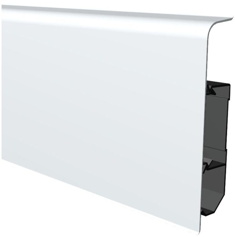 ARTENS Listwa przypodłogowa Biała 70 mm Artens