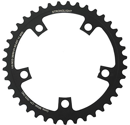 Unbekannt 275065 STRONGLIGHT tarcza STRONGLIGHT SRAM Force/red22 wewnętrzna 39 (51/52/53) z, CT, 11-krotnie (1 sztuki) 3700223718283