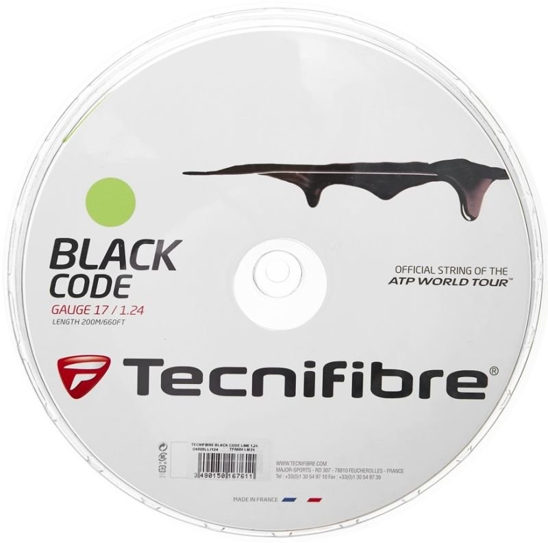 Tecnifibre Black Code (200m) - lime 04RBLLI-LM