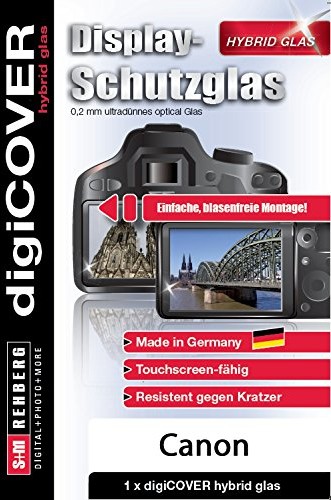 digiCover Hybrid szkło ochrona wyświetlacza Canon (G6000)