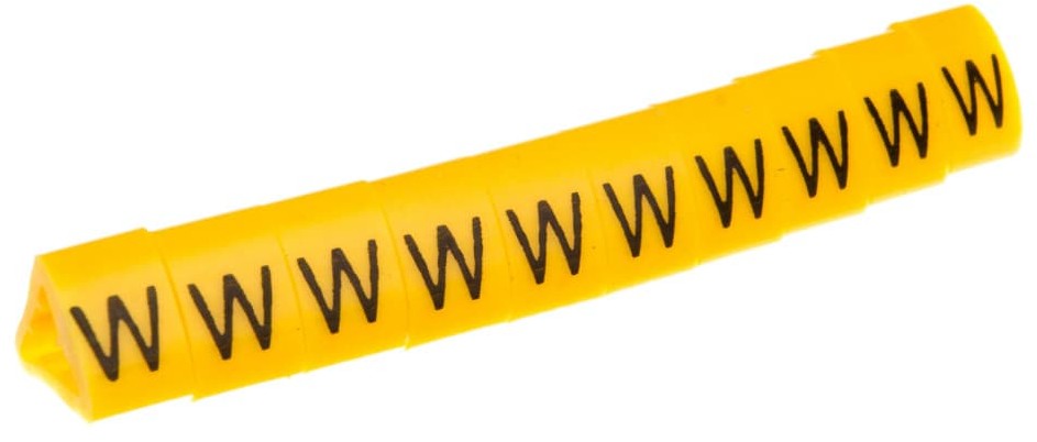 Ergom Oznacznik przewodów OZ-2/W żółty E04ZP-01020403500 100szt. 01020403500