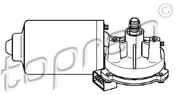 TOPRAN Silnik wycieraczek TOPRAN 108 792