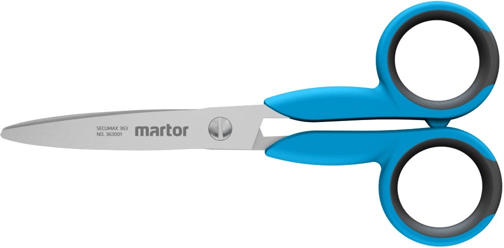 Martor Bezpieczne Trwałe Ostre Stalowe Nożyczki MARTOR