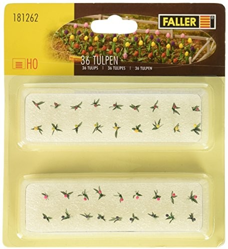 Faller FALLER 95554 - 36 tulipanów, akcesoria do modeli kolejek, modelarstwa 181262