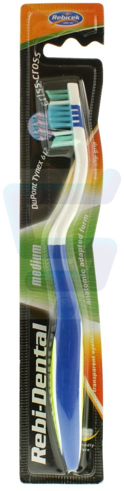 Rebi-dental Szczoteczka Do zębów średnia M42 1 szt.