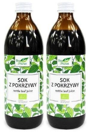 Bio Planet Sok z Pokrzywy 2x500ml - 2x500ml