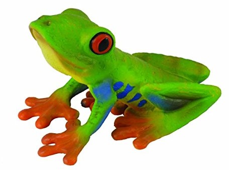 Collecta 3388386 figurka zwierzę żaba czerwone oczy 88386