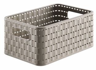 Rotho Koszyk do przechowywania 6 L COUNTRY A5 cappuccino 1115207422