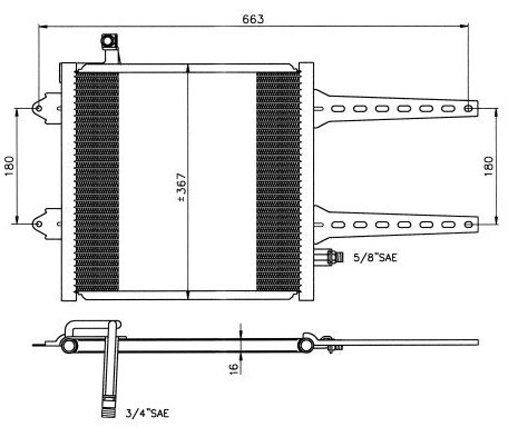 NRF Skraplacz, klimatyzacja 35049