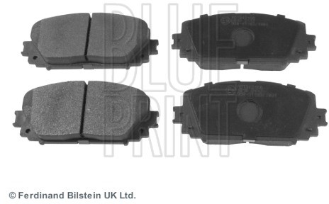 BLUE PRINT Zestaw klocków hamulcowych, hamulce tarczowe ADT342166