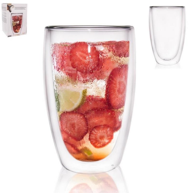Szklanka termiczna z podwójną ścianką 0,45L 124357