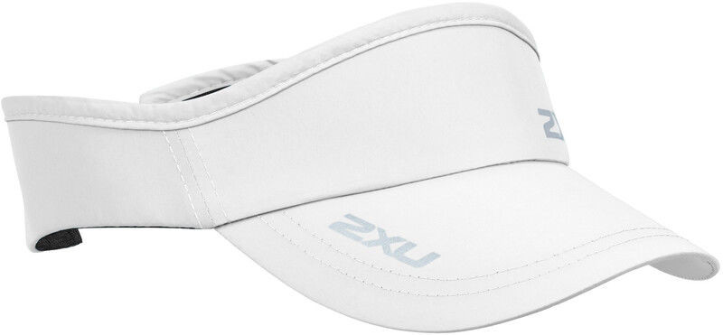 2XU Run Daszek, white/white 2020 Czapki do biegania UQ5686FWHTWHT-Uni