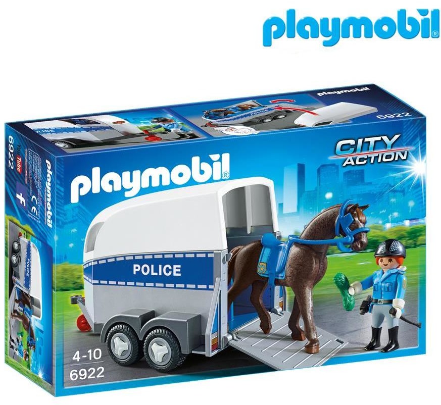 Playmobil Jedonstka konna z przyczepą 6922