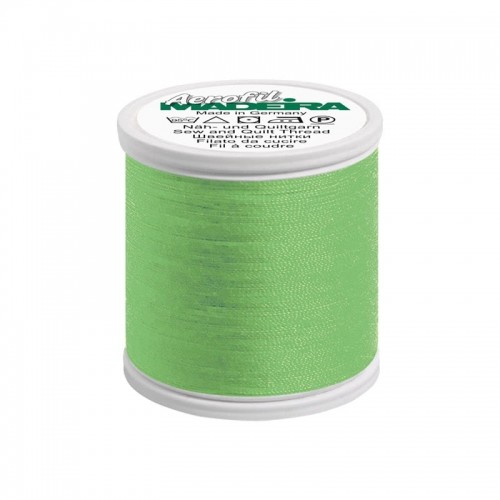 Madeira Nić do szycia Madeira AEROFIL 120 - 400m - kolor 8995 - jasnozielony MADEIRA 9125 AEROFIL 120 KOLOR 8995