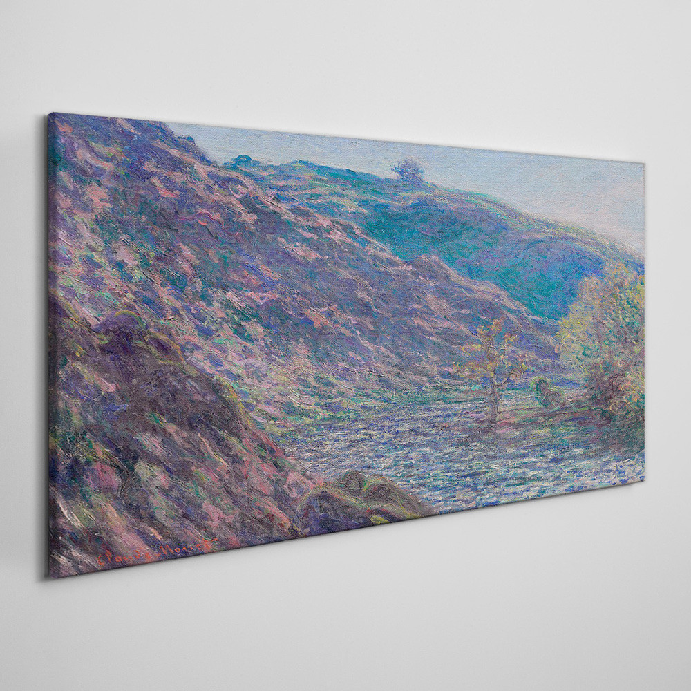 PL Coloray Obraz Canvas Old Tree at Confluence Monet 140x70cm