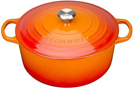 Le Creuset rondel żeliwny, 24 cm, z serii Signature, czerwony, 24 cm 21177240902430