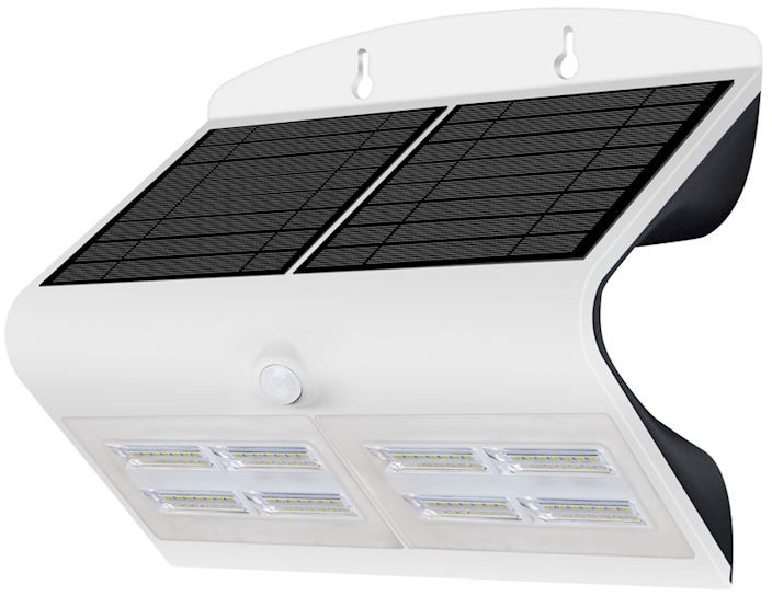 Milagro Lampka Solar Butterfly Biała 6,8W EKO3997Milagro