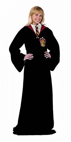 Northwest H Potter  Hogwarts Rules Adult Comfy throw blanket with Sleeves 1HPT/02400/0001/AMZ