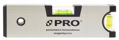 Pro Poziomnica kieszonkowa magnetyczna 17cm