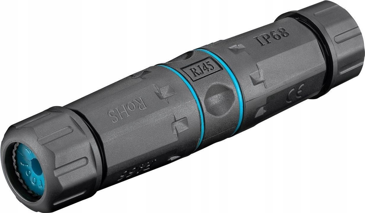 Łącznik kabli sieciowych S/ftp CAT6a IP68 Goobay