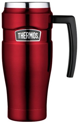 Thermos Wodoszczelny termokubek z uchwytem red 160031