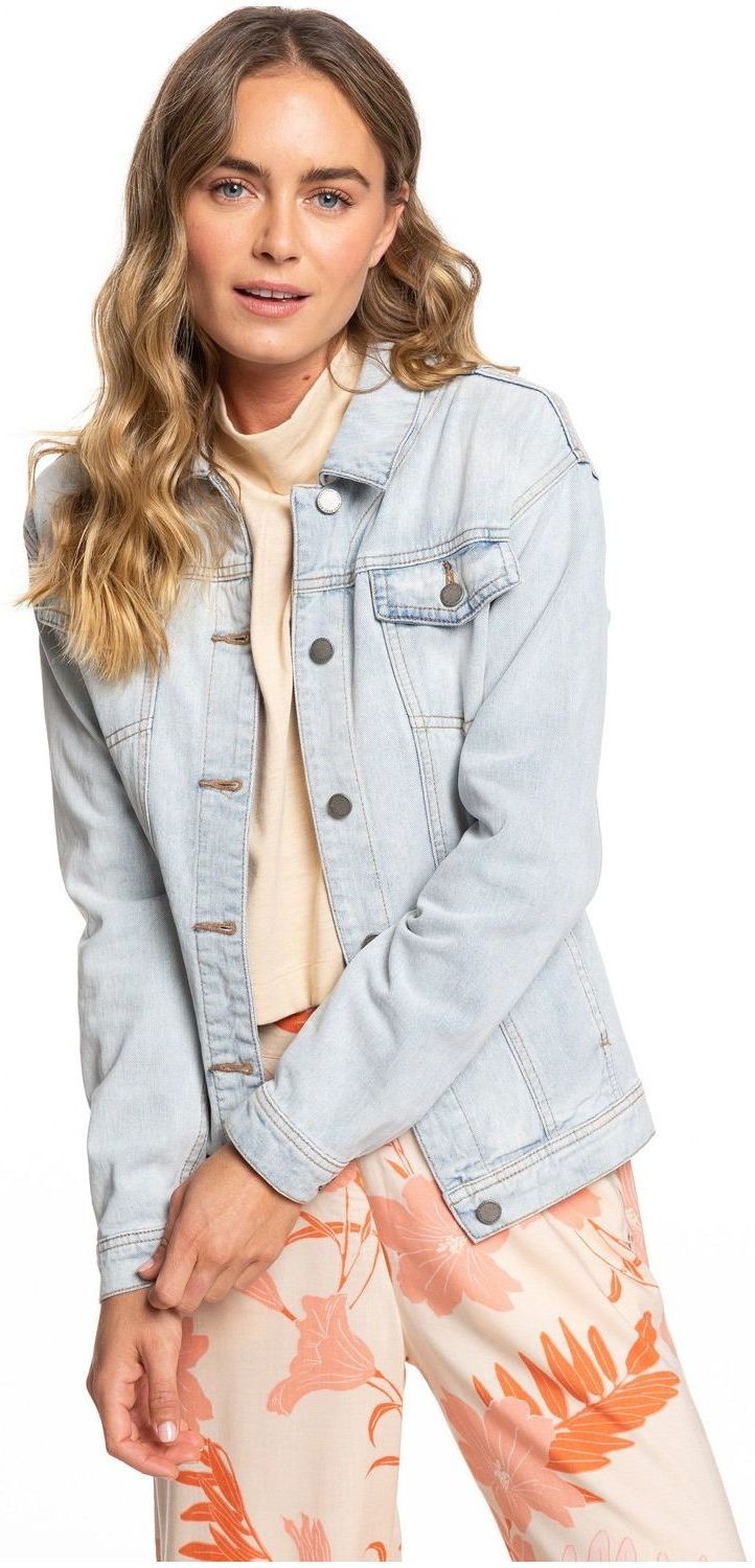 Roxy kurtka damska MIDNIGHT DRIVE JACKET Bleached Blue BEZW