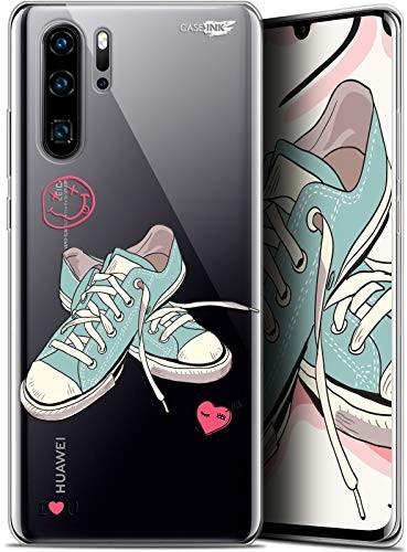 Caseink Etui ochronne do Huawei P30 Pro, ultracienkie, motyw: Mes Sneakers d'Amour CRYSPRNTP30PROONESTEP