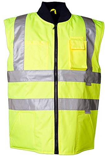 Planam Kurtka PLANAM kamizelka ostrzegawcza Żółty, żółty 2072068