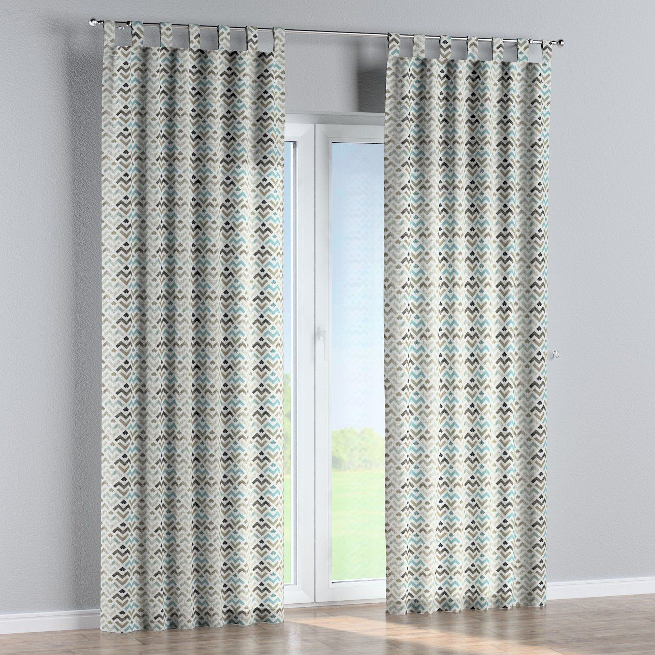 Dekoria Zasłona na szelkach 1 szt. 1szt 130 × 260 cm Modern 310-141-93