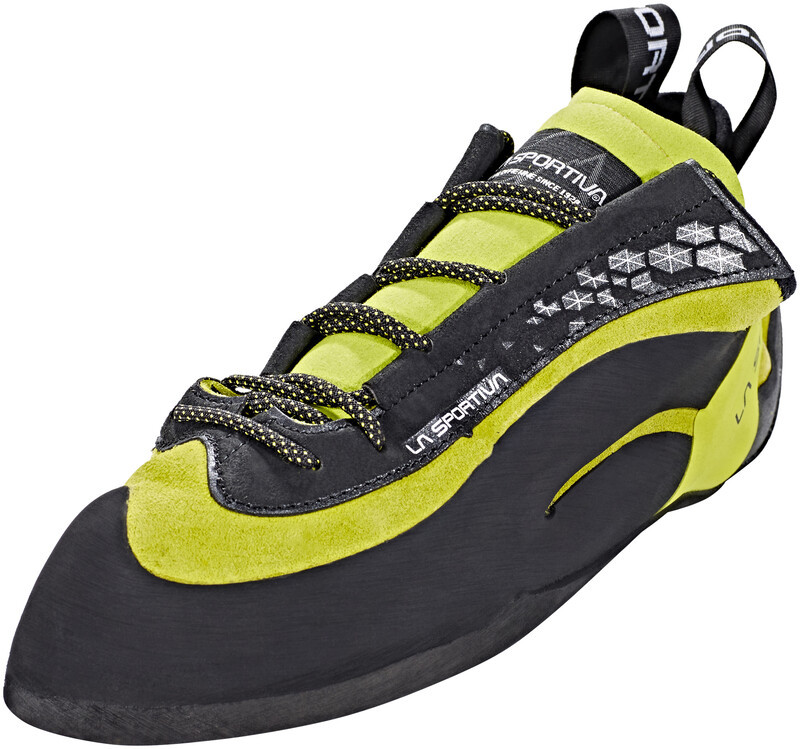 La Sportiva Miura But wspinaczkowy Mężczyźni, lime EU 38,5 2021 Buty wspinaczkowe sznurowane 20J706706-38