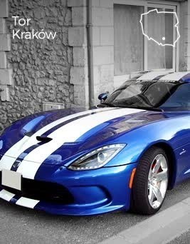 Jazda za kierownicą Dodge Vipera GTS  Tor Kraków P0003412