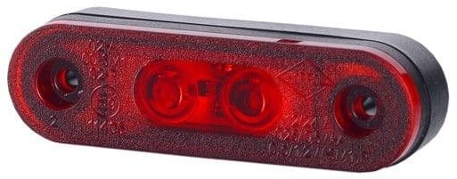 HORPOL SP J Lampa pozycyjna tylna czerwona z podkładkami hor 72 diodowa 12/24v AMI-LD 958