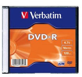 Verbatim DVD-R 43547 4.7GB 16x slim 1 SZT