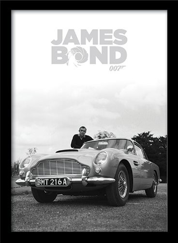 Pyramid International fp10955p-PL James Bond connery B + W Gera hmter druk artystyczny FP10955P