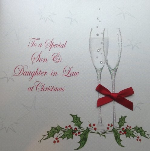 WHITE COTTON CARDS White Cotton Cards xc6 Boże Narodzenie kartka z napisem 