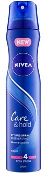 Nivea Care & Hold regenerujący lakier do włosów mocno utrwalający 250 ml